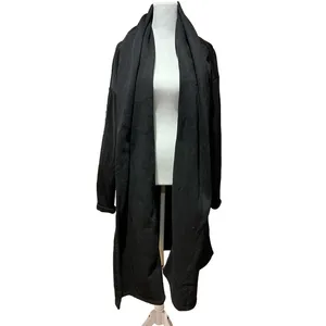 Priv Mila Maxi Coatigan in Black thumbnail 3