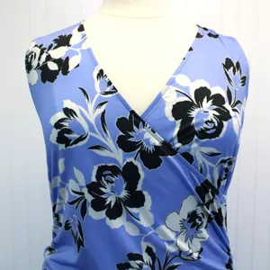 NEW Yumi Kim Maternity XL Hold Tight Dress Wonderful Life Blue‎ Floral Stretchy thumbnail 5