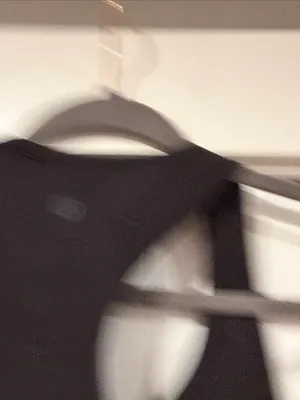 lululemon athletica ebb to street Black‎ Racerback cropped Tank Top 10 thumbnail 5