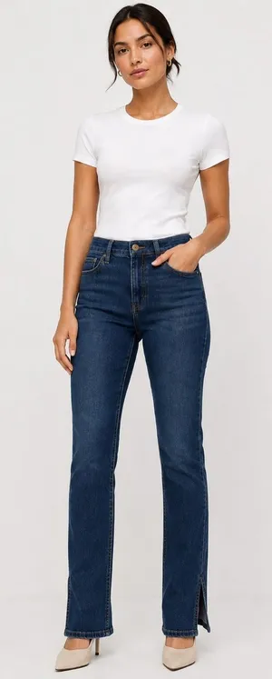 Banana Republic High Rise Slim Straight Ankle Jeans 2/26 thumbnail 1