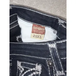 Women's Big Star Liv boot cut distressed jeans size 28x35 Regular thumbnail 4