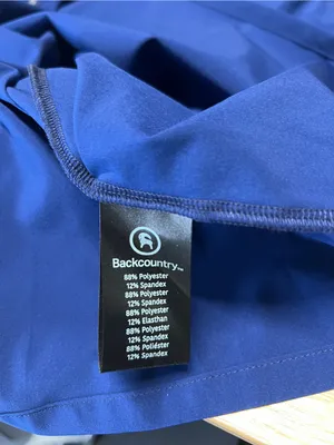 Backcountry On The Go Dress Blue Racerback Active Dress Size L thumbnail 12