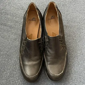 I Love Comfort Shoes Women’s Size 9 Slip On‎ Black Leather Non-Slip Work Office thumbnail 3