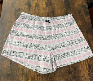 Cynthia Rowley Pajama Shorts Hearts Polka dot thumbnail 1