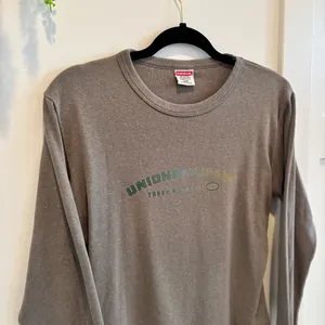 Unionbay Y2K Vintage 90's Long Sleeve Baby Tee Made in USA Cotton Blend Size L thumbnail 3