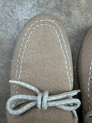 Rothy’s Boat Shoe in taupe and off white Size: 8 thumbnail 3