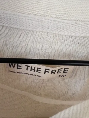 Free People We The Free Market Day Long Sleeve Top in White thumbnail 6