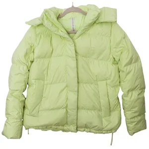 Lululemon Hooded Wunder Puff Jacket Womens Size 8 Faded Zap Insulated Outdoors thumbnail 3