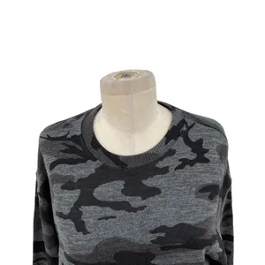 Rails Ramona Sweatshirt Iron Camo Print‎ Gray Black Long Sleeve Size XS thumbnail 5