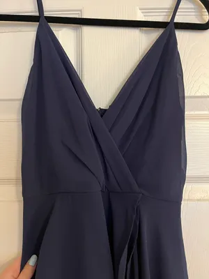 Windsor Navy Dress thumbnail 2