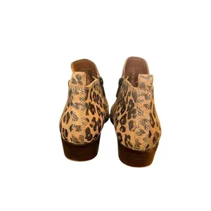 Lucky Brand Women's Basel Ankle Booties #404611 - Javan Print Suede size 7.5 thumbnail 4