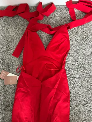 Stacees Prom Dress Red Size 0 thumbnail 3