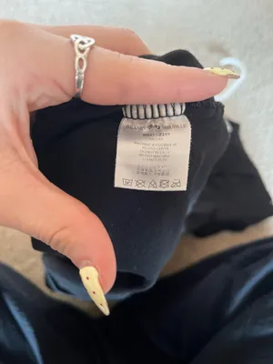 Brandy Melville Black T-Shirt Dress thumbnail 3