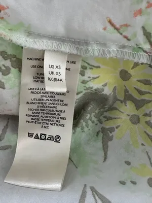 Free People Womens XS Let The Sunshine In Mini Dress Floral Coquette Cottagecore thumbnail 6