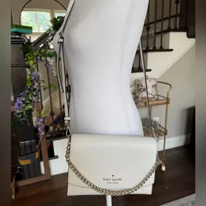 Kate Spade White two way (shoulder / crossbody) bag, excellent condition thumbnail 3