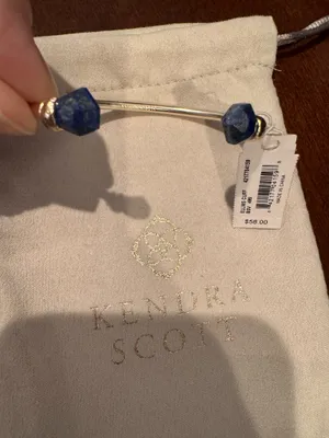 Kendra Scott Ellms Cuff Bracelet with Lapis Lazuli thumbnail 2