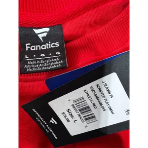 Fanatics Carolina Hurricanes J Slavin #74 NHL Womens L Red Sweatshirt Hockey New thumbnail 6