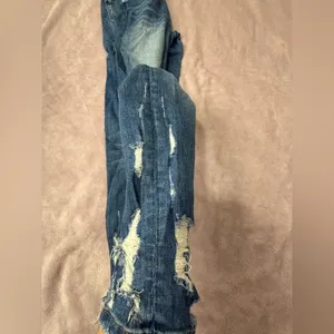 Vervet Flying Monkey (Buckle) Blue Denim Jeans thumbnail 6