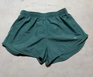 Nike Women's Teal Athletic Running Shorts thumbnail 1