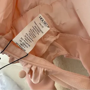 House of CB Giselle Blush pink Satin Bodysuit size‎ XS NWOT thumbnail 13