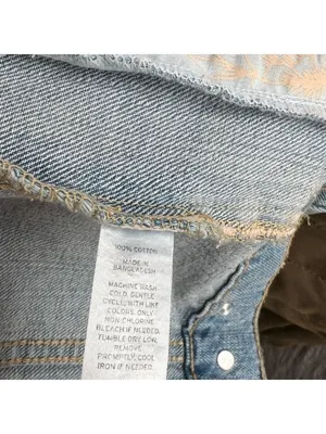 Rachel Parcell Distressed Denim Jean Jacket Size XS thumbnail 5