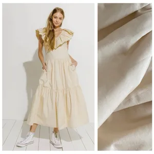 Anthropologie NWT English Factory midi ruffle dress $180 XS thumbnail 6