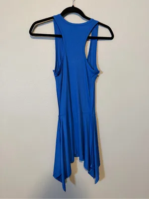 NWOT free people movement bleacher tank blue XS thumbnail 5