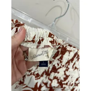 Universal Thread Floral Midi Skirt Cottagecore Pockets Cotton Large‎ thumbnail 3