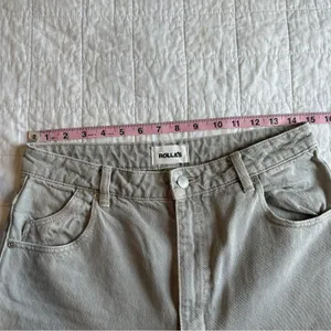 ROLLA'S Original High Rise Straight Jeans Stone Wash Grey 30 thumbnail 5
