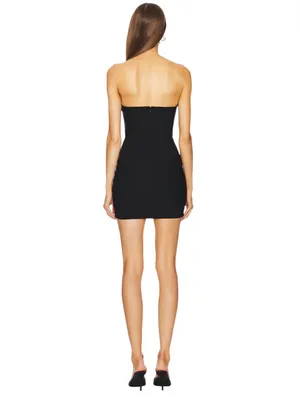 REVOLVE x Michael Costello Giada Mini Dress Black -sz XS thumbnail 2