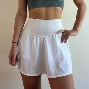 white tennis skort aerie thumbnail 1