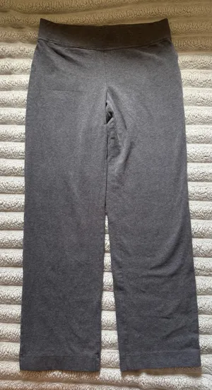 Lands' End Gray Flare Sweatpants thumbnail 1