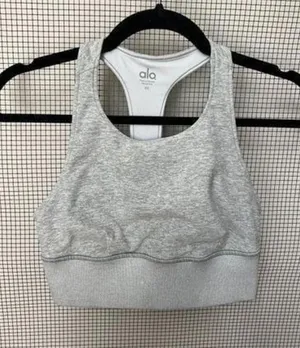 Alo yoga Sports Bra grey XS thumbnail 1