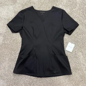 Jaanuu Zip Back Contour Scrub Top thumbnail 1