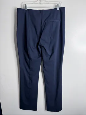 American Tall Freedom Flex Slim Straight Leg Dress Pants Navy 14 Tall Office thumbnail 3