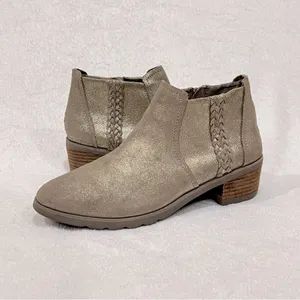 Reef Metallic Leather Voyage Ankle Boot Size 7.5 thumbnail 6