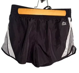 RBX Womens' Size Small Athletic Running Shorts Black Gray Mesh Side Style CR586 thumbnail 1