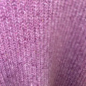 Lauren Ralph lauren wool alpaca Knit Sweater Pink purple cowle Neck relaxed fit thumbnail 5