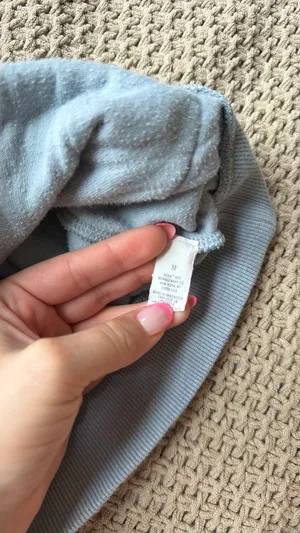Aerie Light Blue / Grey Zip Up thumbnail 4