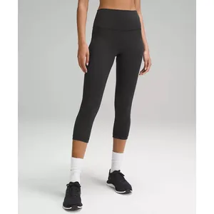 Wunder Train High-Rise Black leggings Crop 21" size 2 thumbnail 4