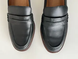 Madewell The Corinne lugsole leather loafers preppy black 7 thumbnail 9