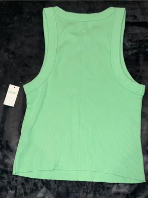 Aerie Free Spirit Ribbed Tank Top Size Medium New with tag thumbnail 4