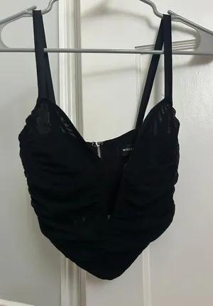 White fox Corset Top thumbnail 3