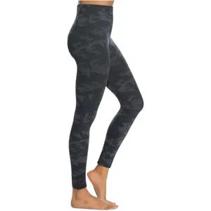 Spanx Women’s Size M Black Camo Seamless Look At Me Now Leggings thumbnail 3