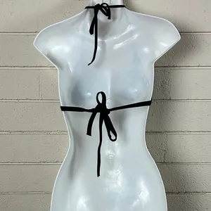 Victoria’s Secret Black Cut Out Bikini Top size S thumbnail 6