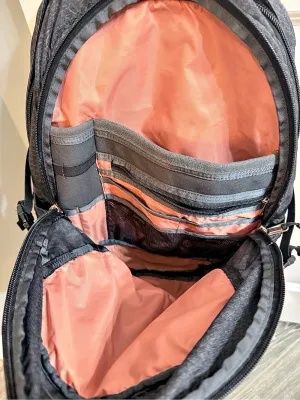 The North Face Borealis Laptop Backpack Black, Gray & Rose Gold thumbnail 6