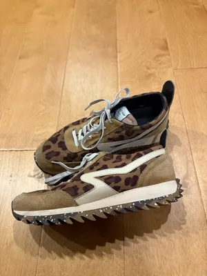 Rag & Bone Retro Runner sneakers shoes leopard sz 36.5 6/6.5 thumbnail 4