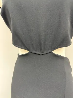 Lulu’s Conversation Black Cutout Maxi Dress  thumbnail 4