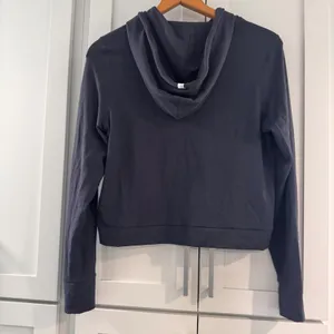 Rhoback Womens Navy Blue Tempo Performance Hoodie Small thumbnail 3