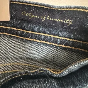 Citizens Of Humanity Indigo Wide Leg Jeans thumbnail 3